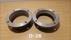 Wharfedale E50 bass poorten, Ophalen of Verzenden, Gebruikt, Front, Rear of Stereo speakers, Overige merken