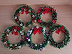 5 x dunne kerstkransen, 25 cm, Ophalen, Zo goed als nieuw