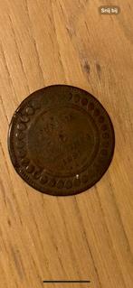 5 Centimes Tunesie 1891, Postzegels en Munten, Munten | Afrika, Ophalen of Verzenden, Overige landen
