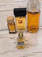 Vintage paco rabanne parfum 4 stuks, Ophalen of Verzenden, Zo goed als nieuw, Miniatuur, Gevuld