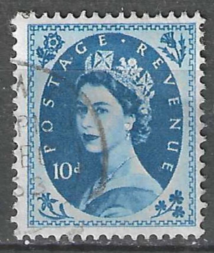 Groot-Brittannie 1952-1954 - Yvert 274 - Elisabeth II (ST), Postzegels en Munten, Postzegels | Europa | UK, Gestempeld, Verzenden