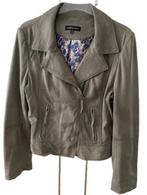 ARMA Women leren biker jasje groen 44 zo goed als nieuw, Verzenden, Maat 42/44 (L), Zo goed als nieuw, Jasje