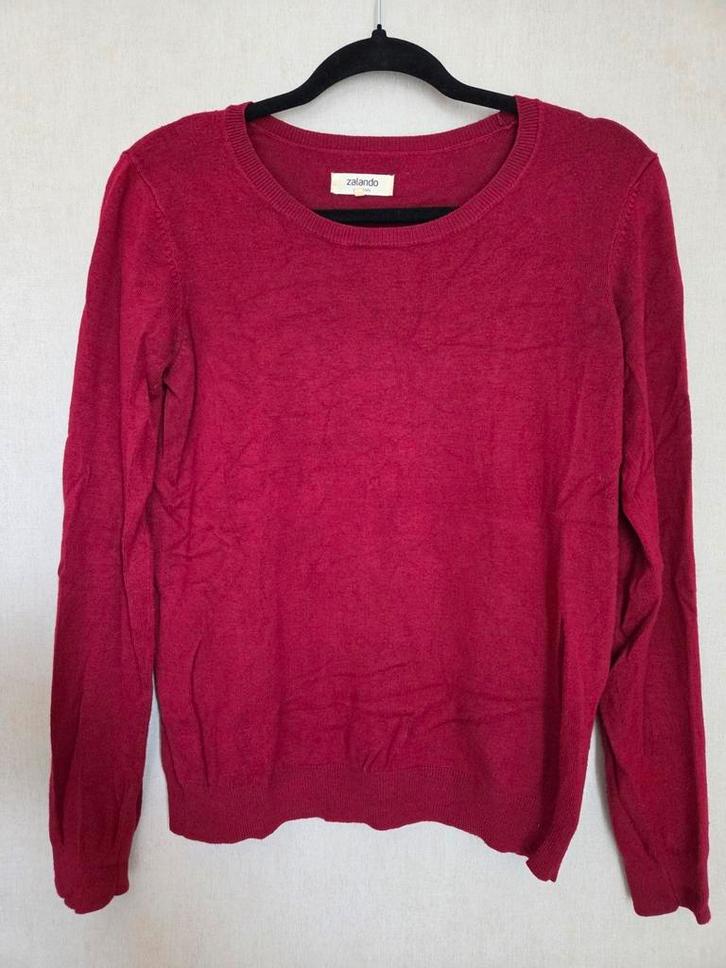 Rode trui van Zalando in maat M, Kleding | Dames, Truien en Vesten, Zo goed als nieuw, Rood, Ophalen of Verzenden