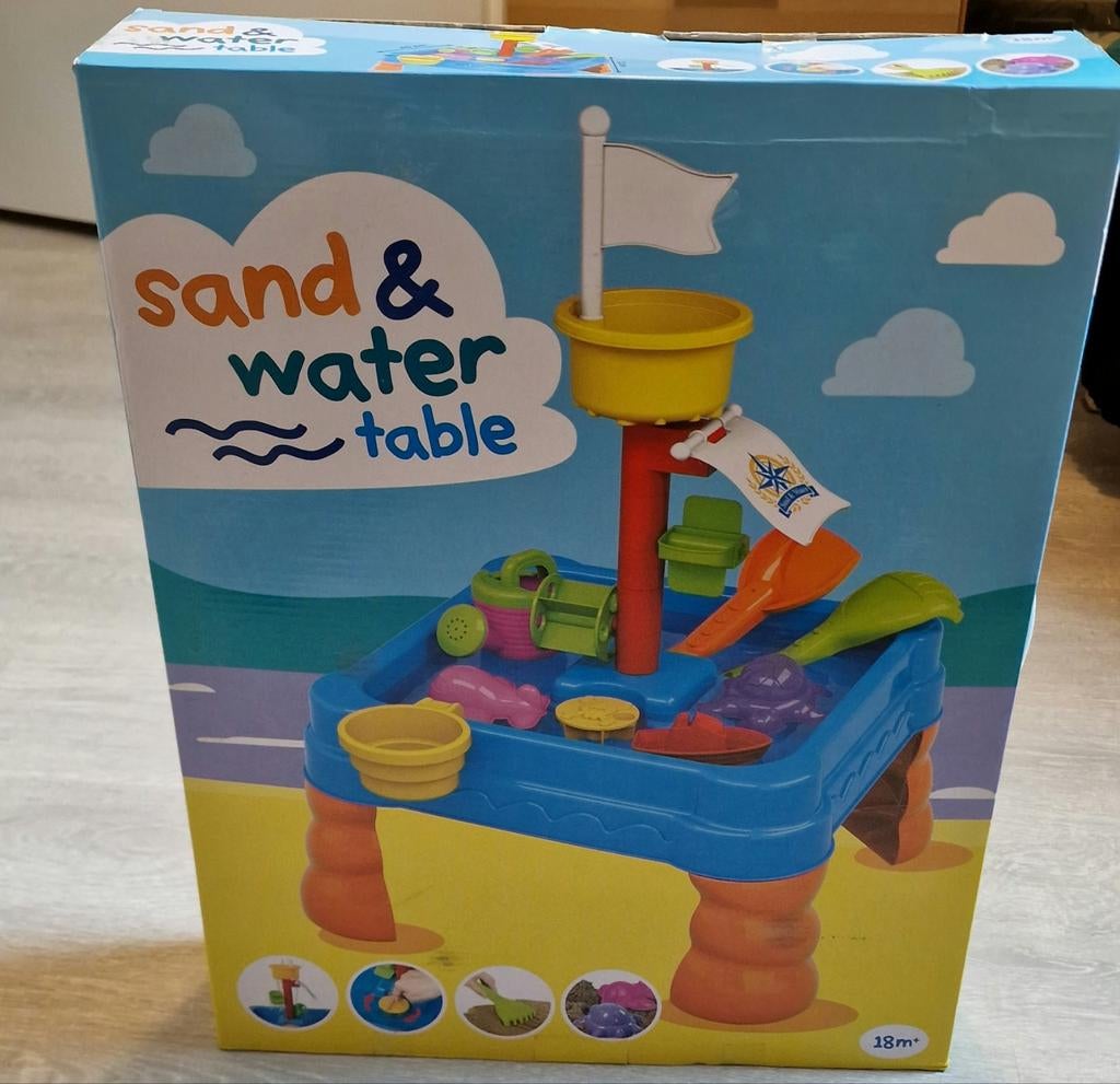 Zand & Watertafel (nooit gebruikt)., Ophalen, Nieuw