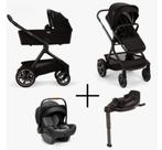 Nuna Kinderwagen 3 in 1 DEMI Caviar + Autostoel PIPA, Ophalen, Zo goed als nieuw, Overige merken