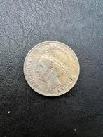 1 gulden 1940, Wilhelmina in Londen, Postzegels en Munten, Munten | Nederland, 1 gulden, Zilver, Ophalen of Verzenden, Koningin Wilhelmina