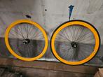 Fixie wielen fixed gear wielset 28 inch, Fietsen en Brommers, Ophalen of Verzenden, Gebruikt, Algemeen, Wiel