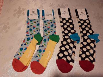 Happy socks 4 paar maat 41-46 beschikbaar voor biedingen