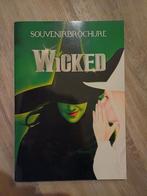 Wicked Souvenir Brochure - Chantal Janzen, Willemijn Verkaik, Boeken, Ophalen of Verzenden, Zo goed als nieuw, Folder