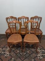 Antieke Franse napoleon stijl stoelen, set van 6., Ophalen
