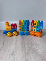 Mega bloks ABC leertrein, Kinderen en Baby's, Speelgoed | Bouwstenen, Ophalen of Verzenden, Zo goed als nieuw, Megabloks