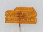 SP1712 Speldje Opel Kadett-Caravan oranje, Verzamelen, Gebruikt, Ophalen of Verzenden, Overige onderwerpen