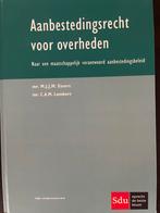 C.A.M. Lombert - Aanbestedingsrecht voor overheden, Sociale wetenschap, Ophalen of Verzenden, Zo goed als nieuw, C.A.M. Lombert; M.J.J.M. Essers
