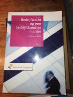 A. Brack - Bedrijfsrecht op een bedrijfskundige manier, Ophalen of Verzenden, Zo goed als nieuw, A. Brack