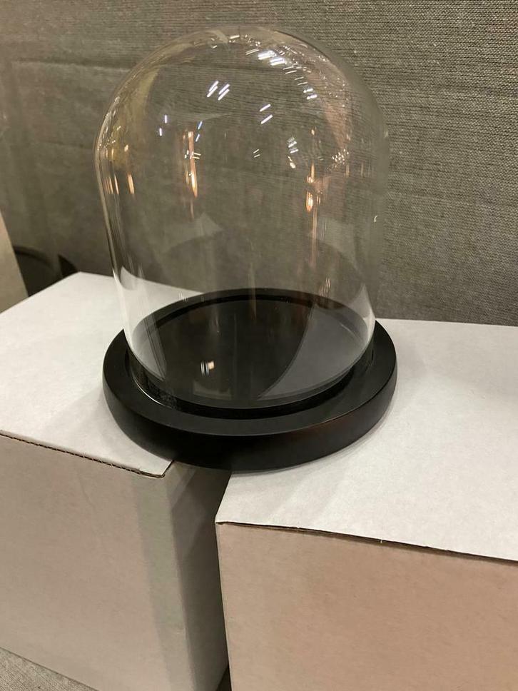 Stolp glazen stolp 13x12x12 cm, Verzamelen, Rookartikelen, Aanstekers en Luciferdoosjes, Nieuw, Asbak, Ophalen of Verzenden