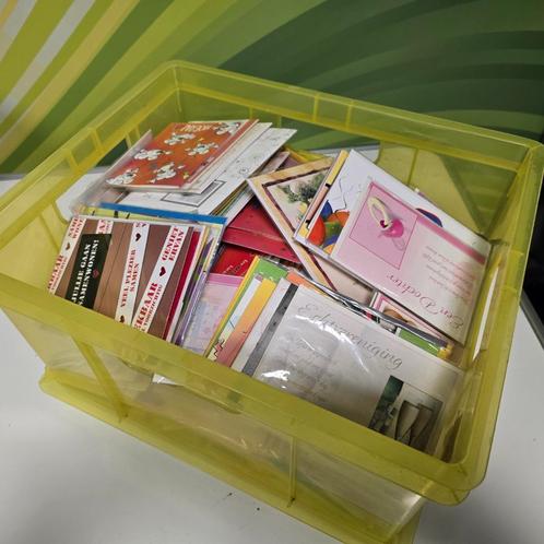 grote partij kaarten ruim 100 stuks, Hobby en Vrije tijd, Kaarten | Zelf maken, Blanco kaart of Basiskaart, Overige thema's, Ophalen of Verzenden