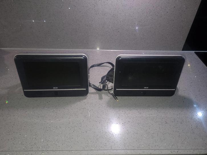 Dvd speler car auto play afstandbediening 2 schermen, Audio, Tv en Foto, Dvd-spelers, Zo goed als nieuw, Dvd-speler, Overige merken