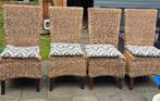 Eetkamer stoelen, Huis en Inrichting, Ophalen, Gebruikt, Bruin, Vier