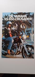Originele folder Yamaha XS 650 Crusader US Custom 1980, Motoren, Handleidingen en Instructieboekjes, Ophalen of Verzenden, Honda