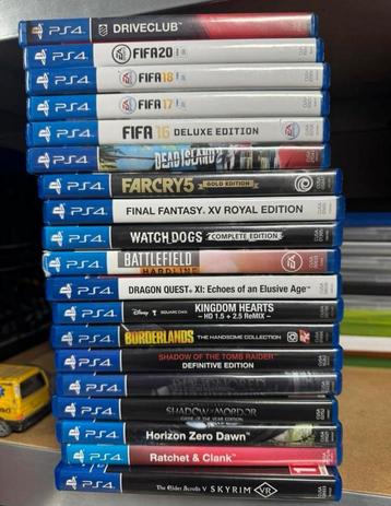 PlayStation 4 games! beschikbaar voor biedingen