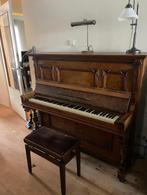 Piano merk Romhild Weimar, Ophalen, Gebruikt, Bruin, Piano