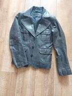 Mooie leren transmission jas maat L, Verzenden, Transmission, Zwart, Maat 42/44 (L)