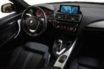 BMW 1-serie 118IA 136PK AUT. EXECUTIVE SPORT CRUISE/APP/LED, Te koop, Zilver of Grijs, Benzine, Hatchback