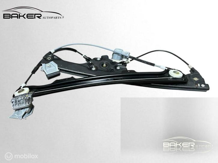 Raammechanisme rechtsvoor BMW 5-serie E60 E61 7075668E, Auto-onderdelen, Ruiten en Toebehoren, BMW, Gebruikt, Ophalen of Verzenden
