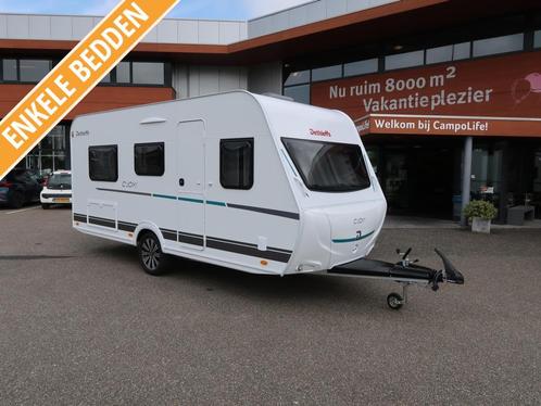 Dethleffs C'Joy 460 LE ENKELE BEDDEN/ 917 KG !!!, Caravans en Kamperen, Caravans, tot en met 3, 750 - 1000 kg, Overige, Dethleffs