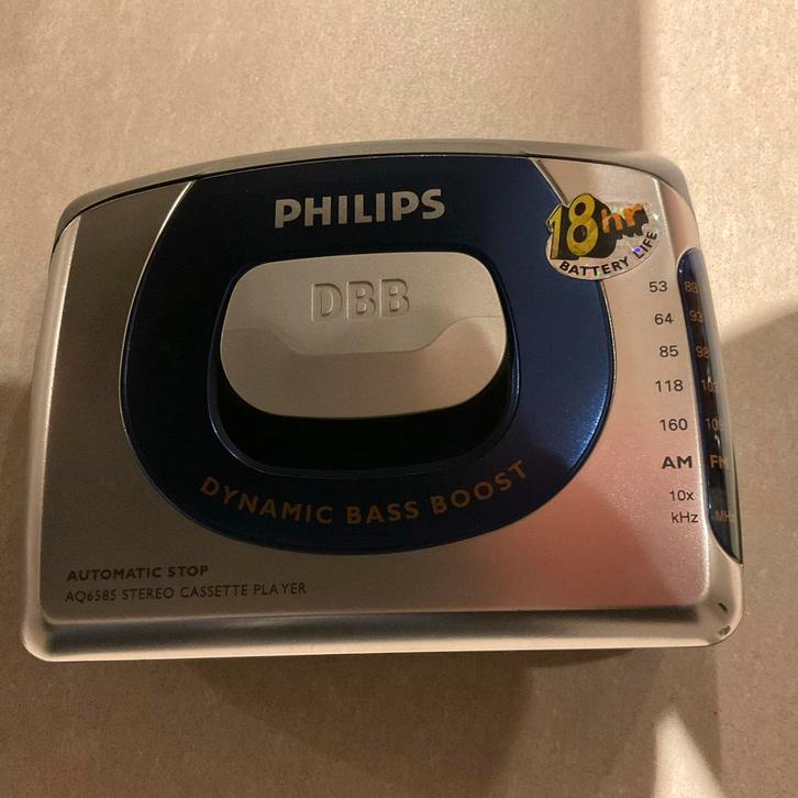 Philips AQ6585 Walkman Cassettespeler, Audio, Tv en Foto, Walkmans, Discmans en Minidiscspelers, Walkman, Ophalen of Verzenden