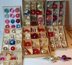 Partij oude antieken Kerst ornamenten ballen, Ophalen of Verzenden, Gebruikt