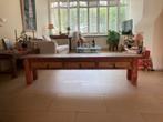 Houten bank  gekocht bij Rio Grande Western, Huis en Inrichting, Minder dan 50 cm, Gebruikt, Ophalen of Verzenden, 150 tot 200 cm