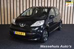 Peugeot 107 1.0-12V XS Airco 5-drs Elektr. pakket 164dkm Zui, Voorwielaandrijving, Stof, Gebruikt, 4 stoelen
