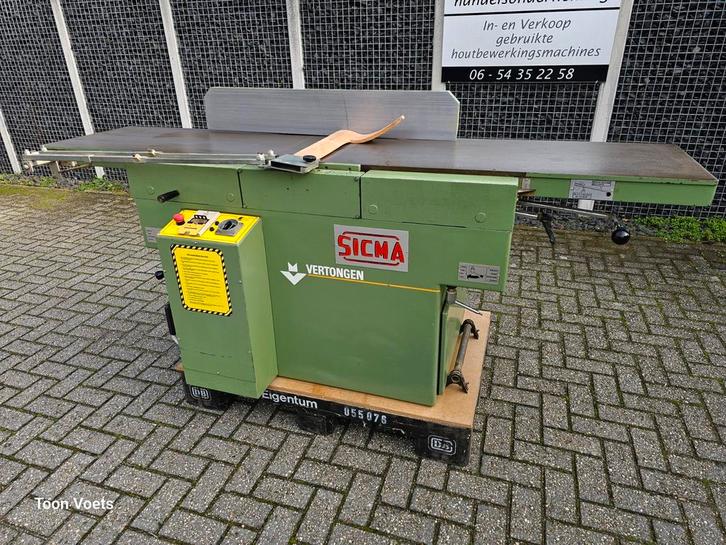 Vlakvandiktebank 50CM breed Vertongen  / Sicma, Doe-het-zelf en Verbouw, Schaafmachines, Gebruikt, Ophalen