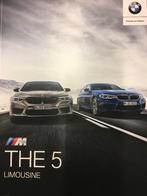 BMW M5 Limousine brochure folder 2020 Duits, Boeken, Auto's | Folders en Tijdschriften, Ophalen of Verzenden, Nieuw, BMW