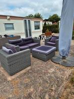 Loungeset, 5 zitplaatsen, Kunststof, Gebruikt, Ophalen of Verzenden
