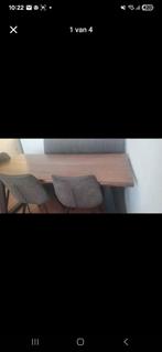 Eettafel 90x160 cm met U poten, Ophalen of Verzenden, Zo goed als nieuw, Rechthoekig, 50 tot 100 cm