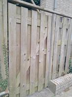 Schutting 25 meter en..., Tuin en Terras, Schuttingen, Ophalen, 6 meter of meer, Hout, 1 tot 2 meter