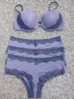LASCANA SETJE PUSH UP BH B80 EN 3 NIEUWE SLIPS MAAT M/40-42, Lascana, Ophalen of Verzenden, Grijs