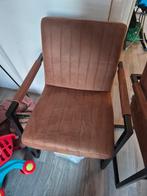 Cognac kleurige stoel van Label51 - Prima staat!, Bruin, Ophalen of Verzenden, Zo goed als nieuw, Stof