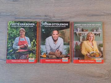 Kookboeken bundel: Van Boven, Ottolenghi, Van der Heijden beschikbaar voor biedingen