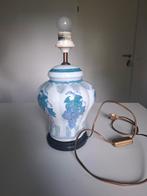 Vintage chinees lampenvoet keramiek druiven, Ophalen of Verzenden, Gebruikt, Minder dan 50 cm