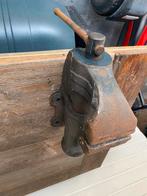 Oude bankschroef - Vintage Werkplaatsgereedschap, Ophalen of Verzenden, Gebruikt
