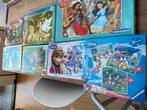 7 Disney Kinderpuzzels, Kinderen en Baby's, Speelgoed | Kinderpuzzels, Ophalen of Verzenden, Meer dan 50 stukjes, Gebruikt, 2 tot 4 jaar