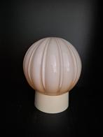 Vintage plafondlamp Thabur Denhaag roze, Huis en Inrichting, Ophalen of Verzenden, Gebruikt, Glas, Art deco antiek retro