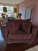 1,5 zits bank van stof (loveseat), Huis en Inrichting, Banken | Bankstellen, Ophalen, Gebruikt, 75 tot 100 cm, Stof