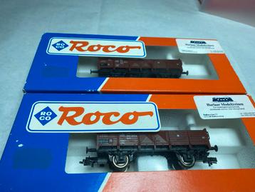 Roco 46034 DB Goederenwagon 2 stuks beschikbaar voor biedingen