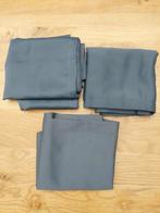 3 restjes stof, Ophalen of Verzenden, Nieuw, Grijs, Polyester