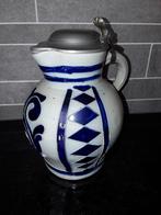 Bierkruik met lid, Antiek en Kunst, Ophalen of Verzenden