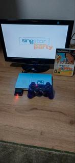 Ps2 zilver in uitstekende staat., Met games, Ophalen of Verzenden, Zo goed als nieuw, Met 1 controller